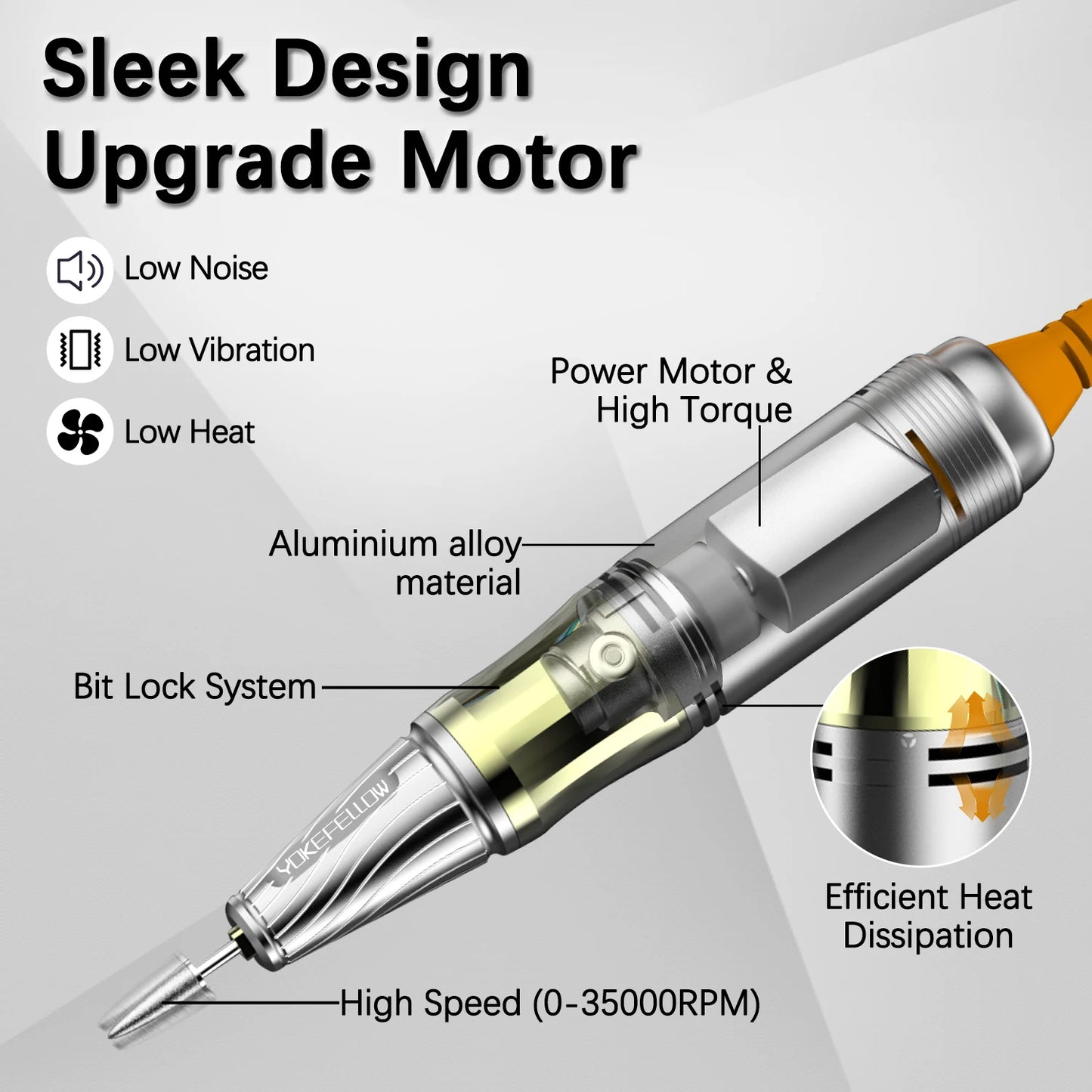 Drill Machine For Acrylic Gel Polish Professional Electric Nail Sander