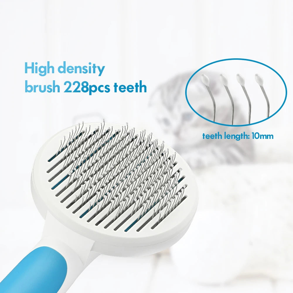 MASBRILL Cat Comb Removes Hairs Soft Brush Comb