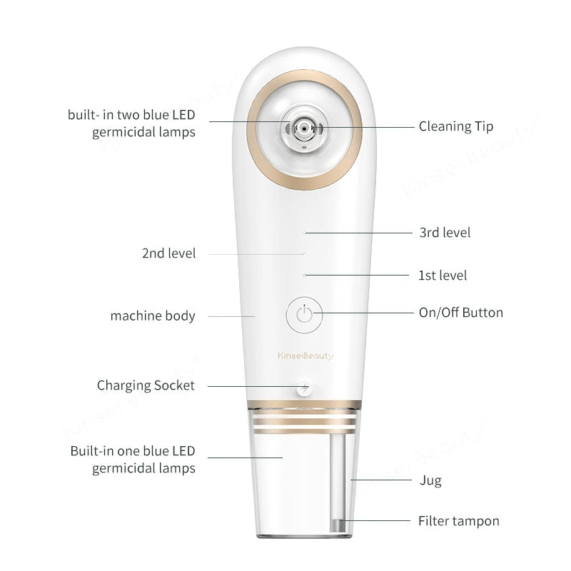 Small Bubble Deep Face Cleaning Blackhead Remover Machine
