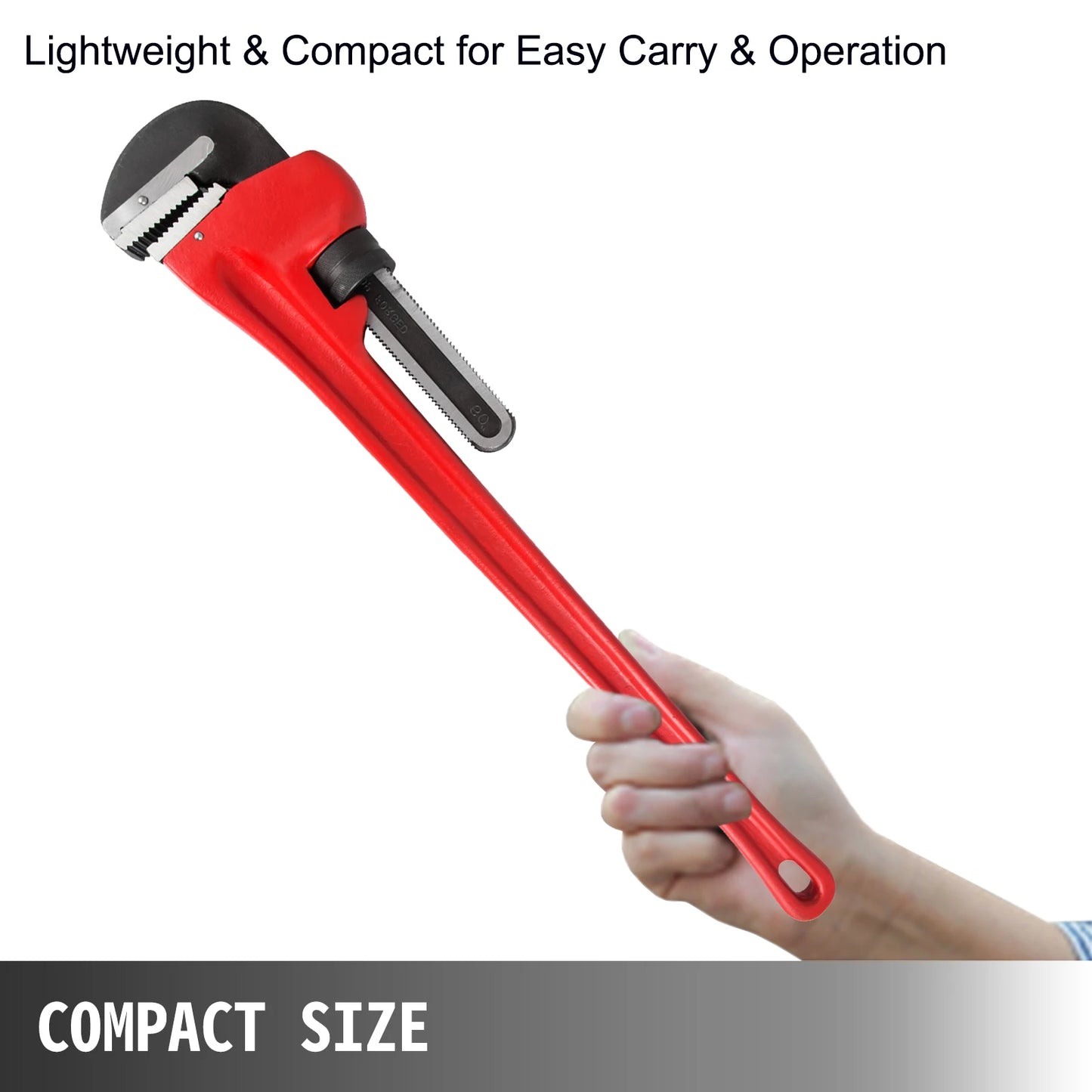 Industrial Grade Offset Heavy Duty Pipe Wrench
