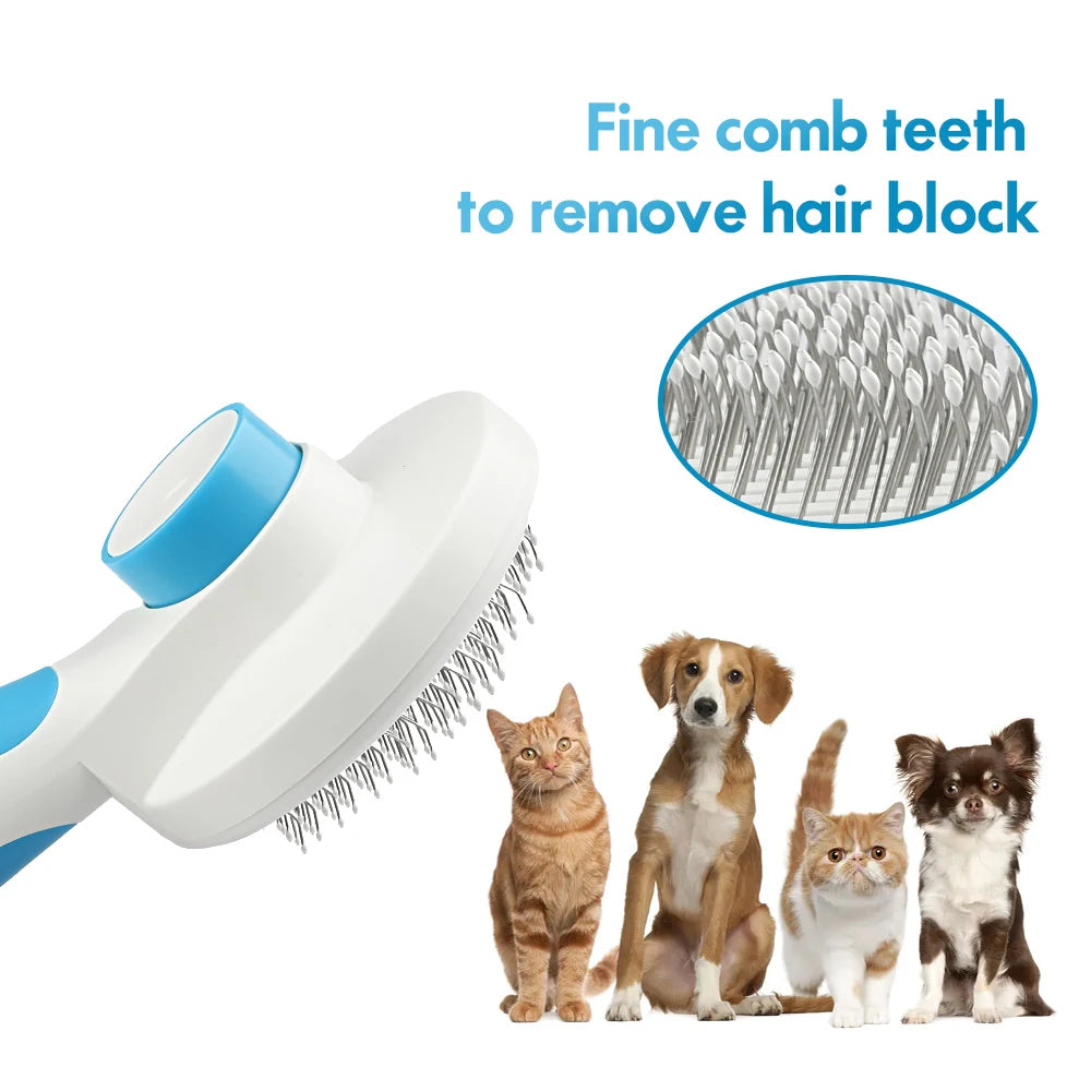 MASBRILL Cat Comb Removes Hairs Soft Brush Comb