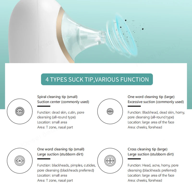 Small Bubble Deep Face Cleaning Blackhead Remover Machine