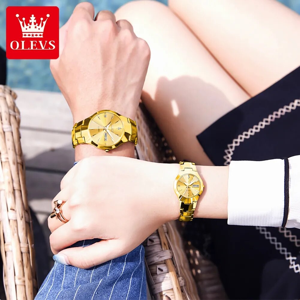 Women Quartz Rhombus Mirror Original Quartz Watch