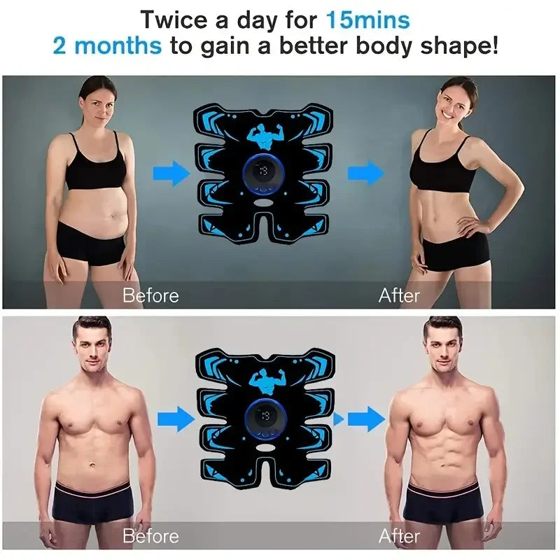 Abdominal Muscle Massage USB Rechargeable Abdominal Muscle Stimulation
