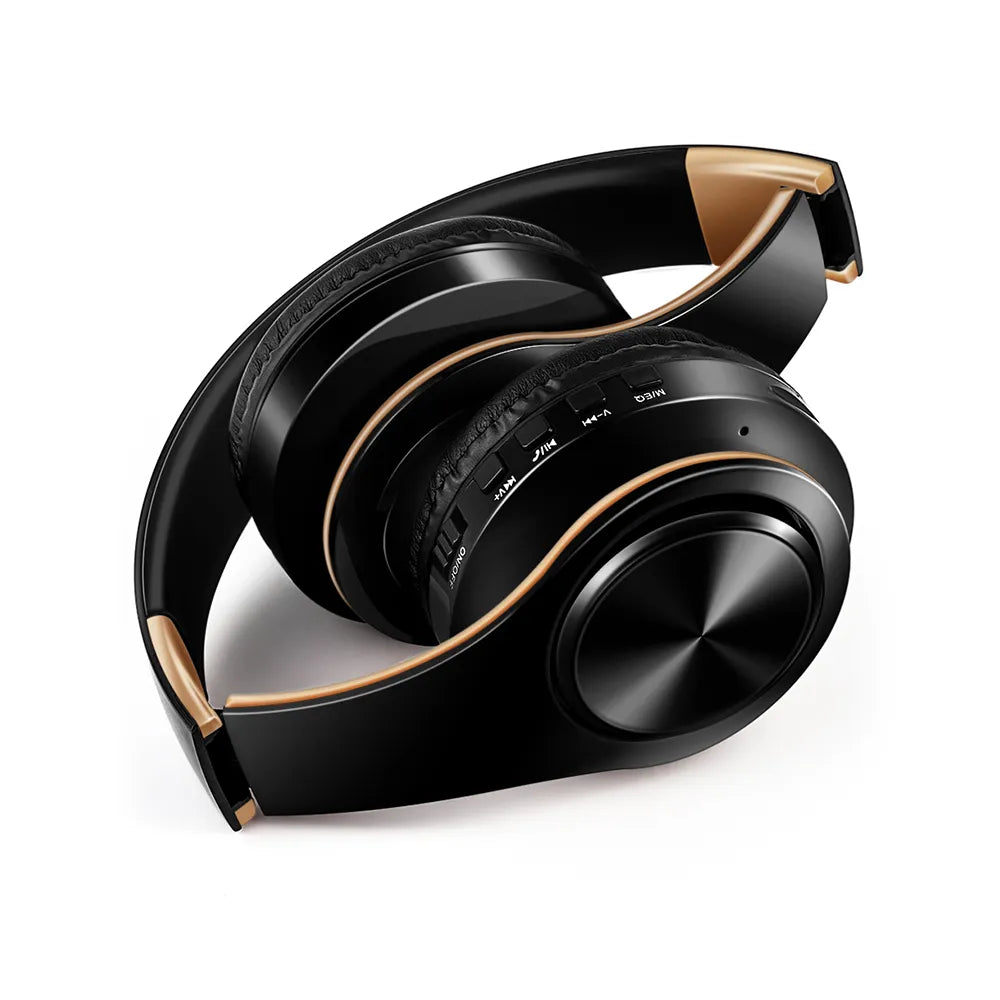 HIFI Stereo Earphones Bluetooth Headphone Music fm Headset