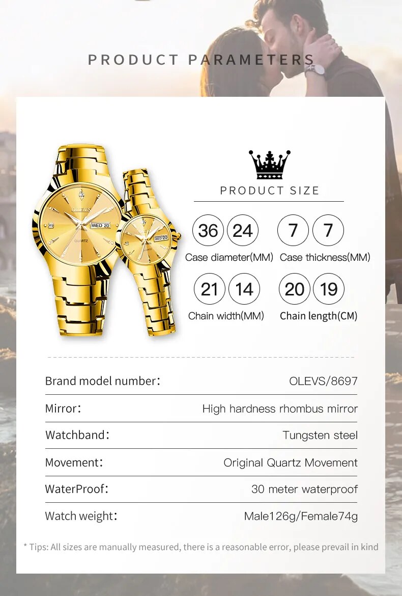 Women Quartz Rhombus Mirror Original Quartz Watch