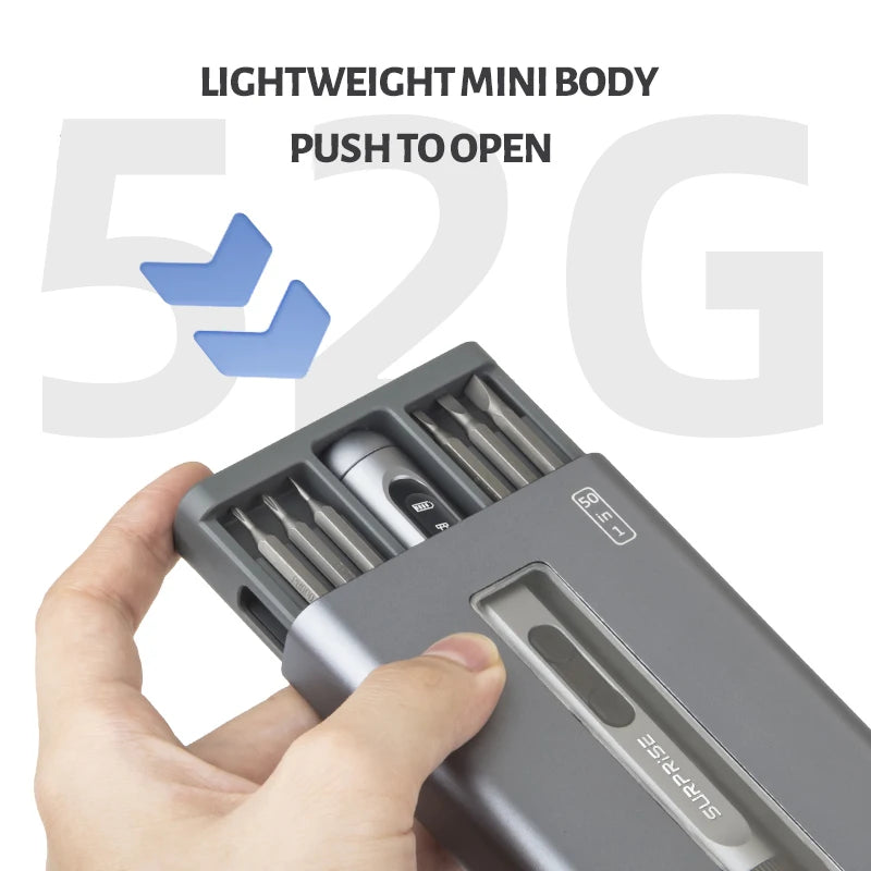 Precision Electric Screwdriver 50PCS with Electronic Display