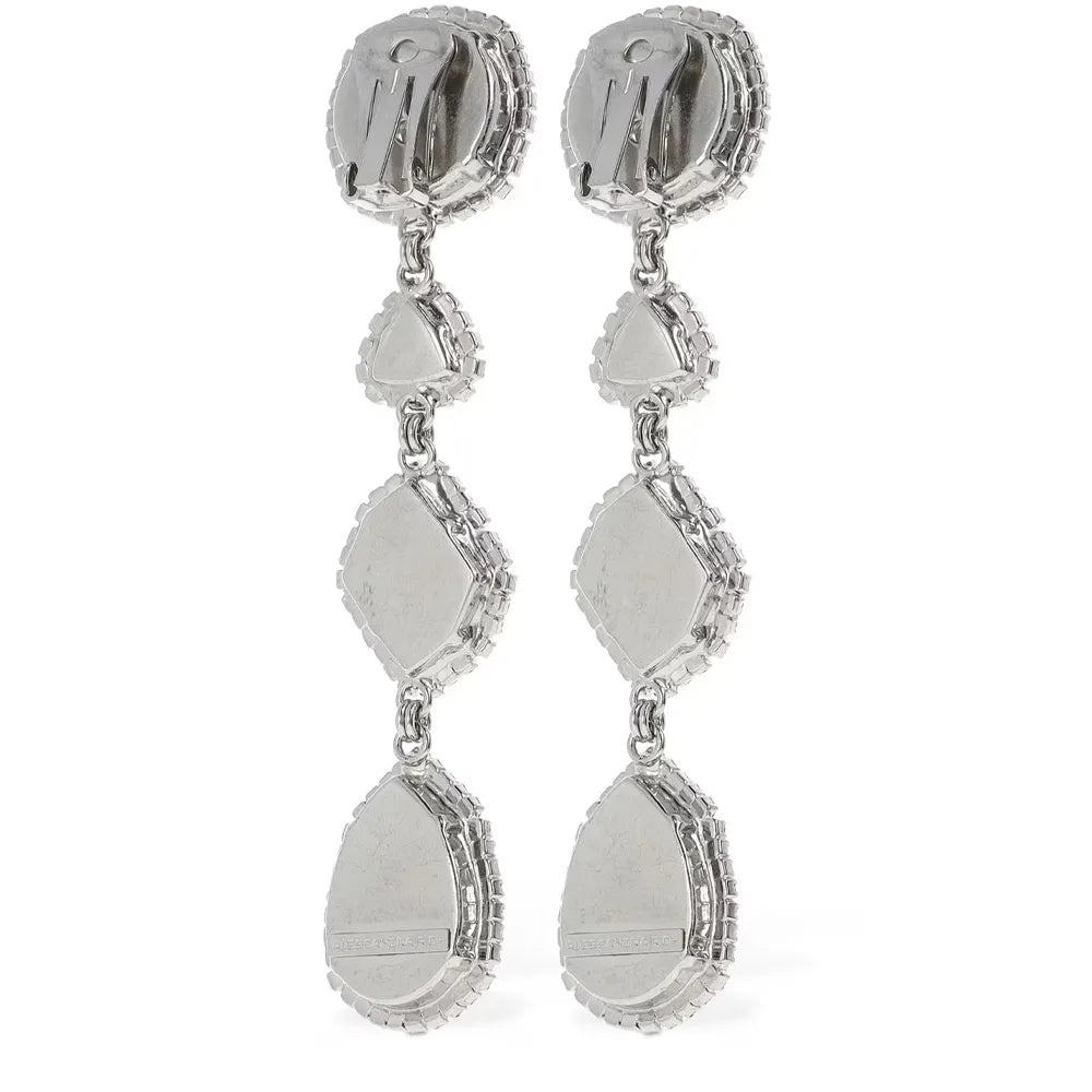 Stonefans Geometry Crystal Clip Earrings No Piercing Accessories
