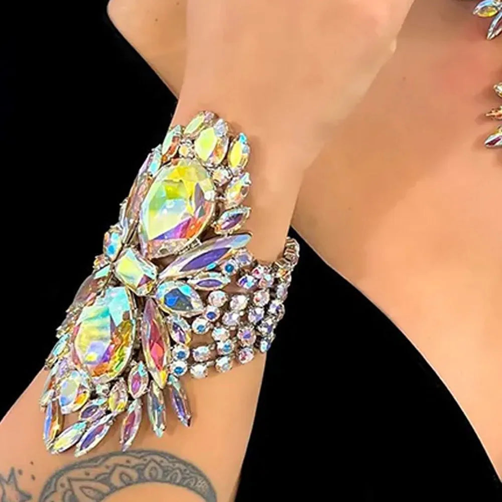 Bracelet for Women Girl Charm Rhinestone Dance Fashion Jewelry
