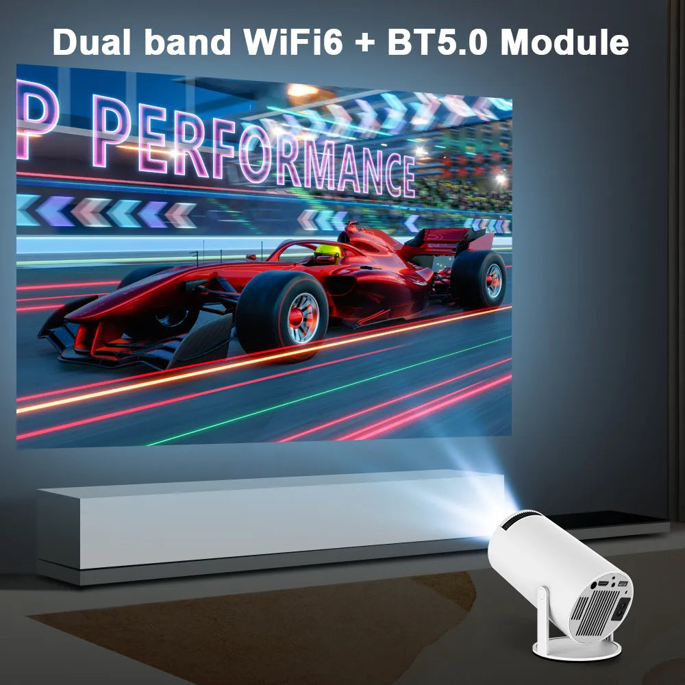 Transpeed Projector 4K Android Home Cinema Outdoor portable Projetor
