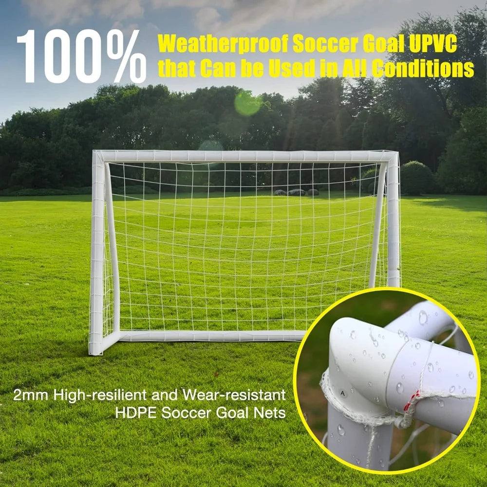 Soccer Net Goal for Backyard with Carry Bag Portable Soccer Goal
