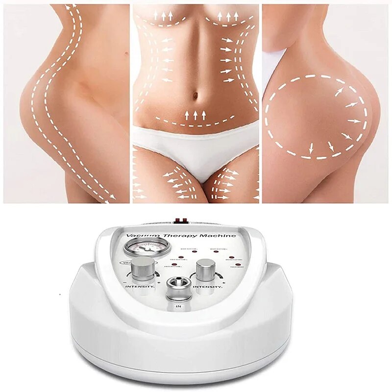 Vacuum Suction Therapy Breast Enlargement Machine Butt Lifting Pump Machine with Buttock Cup Electric Cupping Therapy Device