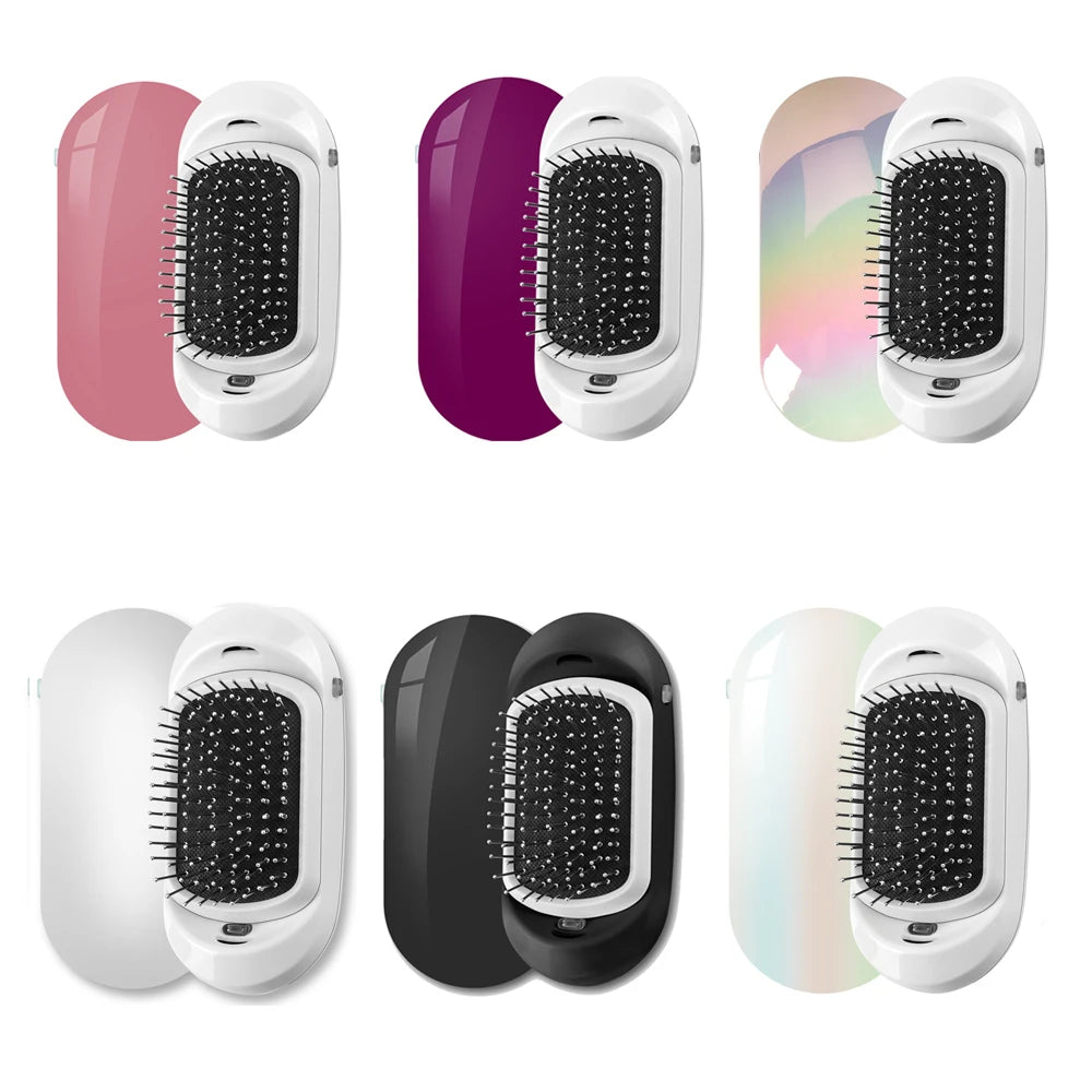 New Version Ionic Potable Massage Hairbrush.