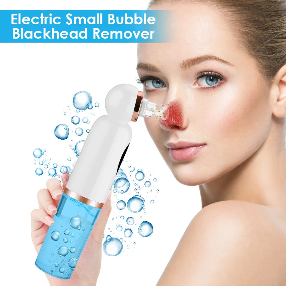 Blackhead Remover Acne Facial Bubble Cleaner Suction Black Point Sebum Inhaler