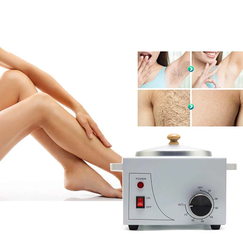 Single Pot Hair Removal Wax Machine Portable Paraffin Wax Heater.