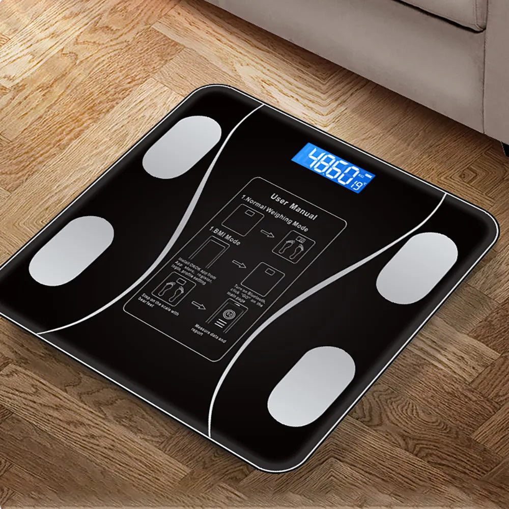 Body Fat Smart Wireless Digital Bathroom Weight Scale