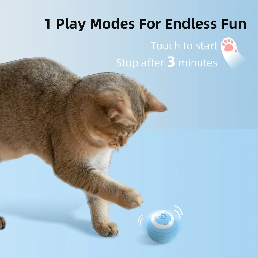 Cat Interactive Ball Smart Cat Electronic Interactive Cat Toy