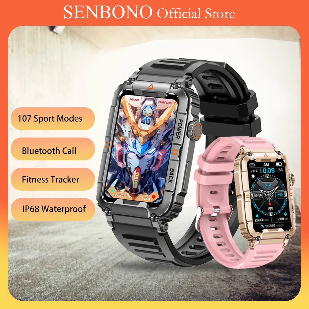 New Smartwatch Bluetooth Call Fitness waterproof Tracker