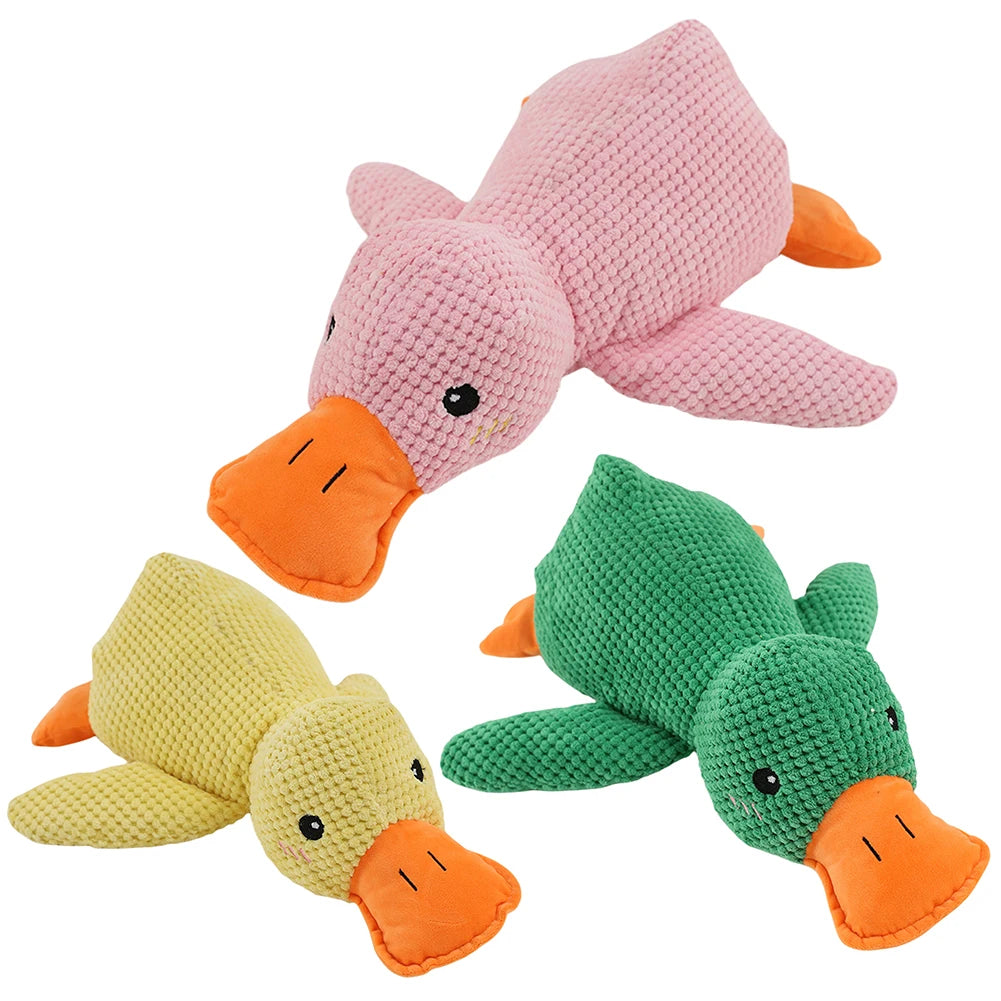 Wild Goose Stuffed Animal Calming Duck Cleaning Chew Toy