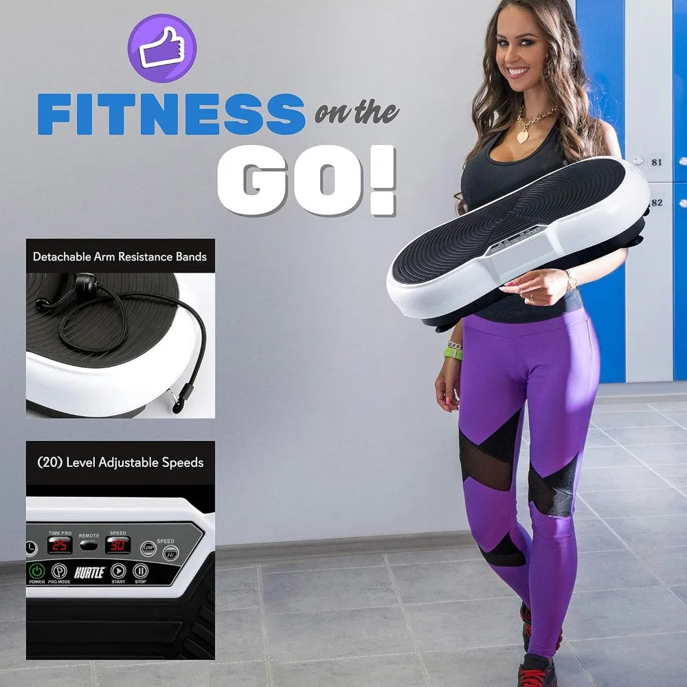 Fitness Vibration Platform Workout Machine | Exercise Equipment For Home