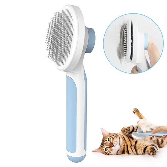 MASBRILL Cat Comb Removes Hairs Soft Brush Comb