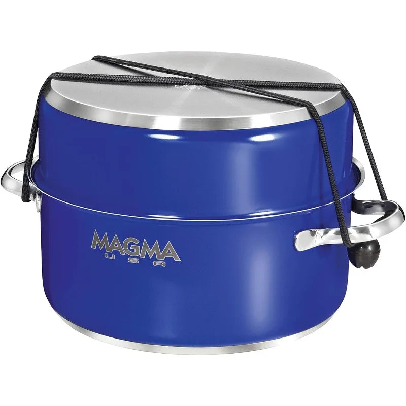 Magma Products Nesting Colored Stainless Steel Induction Cookware