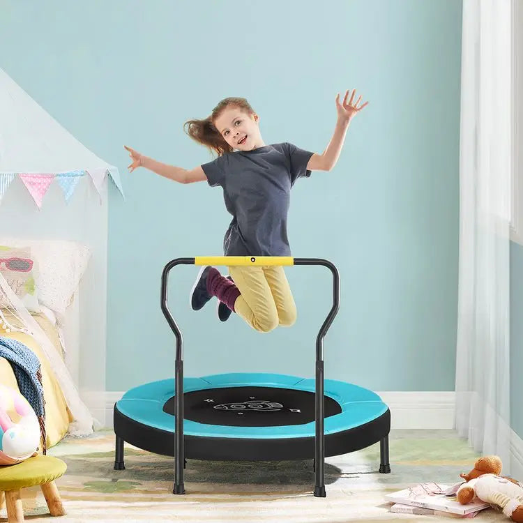 Trampoline for Kids, 3ft Mini Trampoline with Handlebar