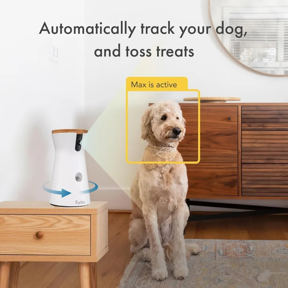 360° Dog Camera: Home Security Camera with Barking Alerts