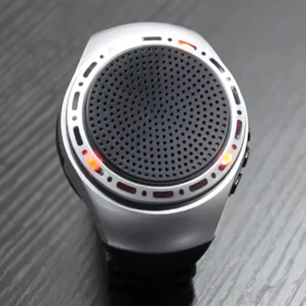 Cool Lighting Portable bluetooth speaker Wrist Watch