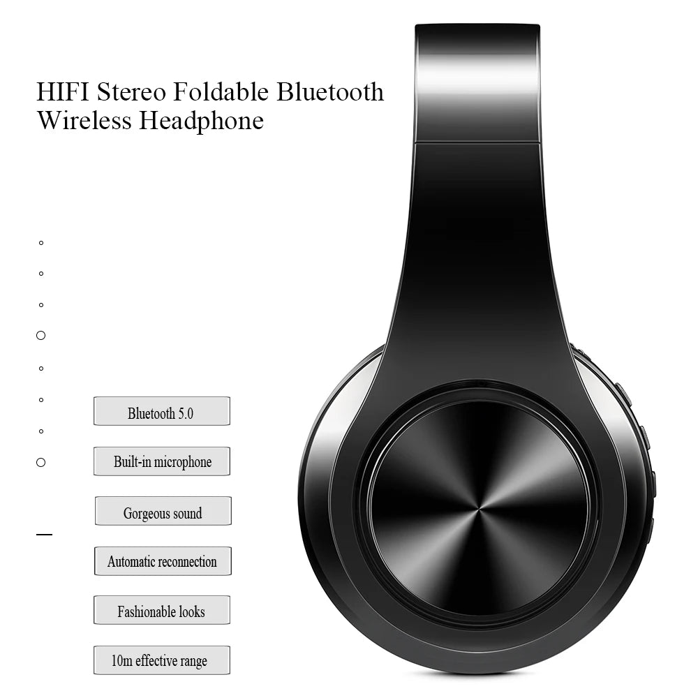 2023 Upgrading Wireless Bluetooth Headphones Stereo Headset