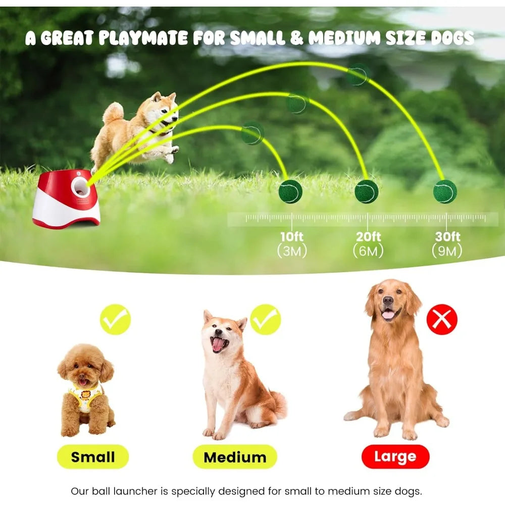 Automatic Rechargeable Ball Thrower for Dogs.