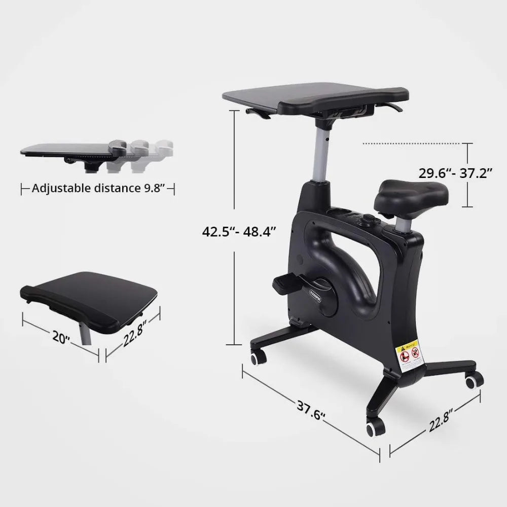 Exercise Stationary Bikes for Home Desk Fitness