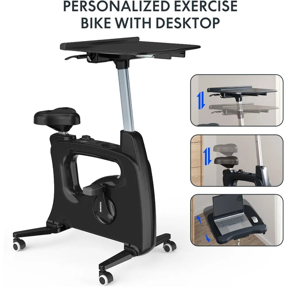 Exercise Stationary Bikes for Home Desk Fitness