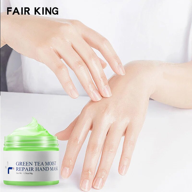 FAIR KING Green Tea Moisturizing Hand Wax Skin Hand Mask