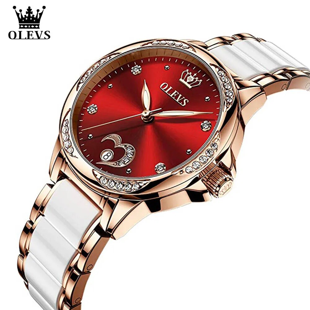 Watch for Women Automatic Mechanical Ladies heart Wrist Watch