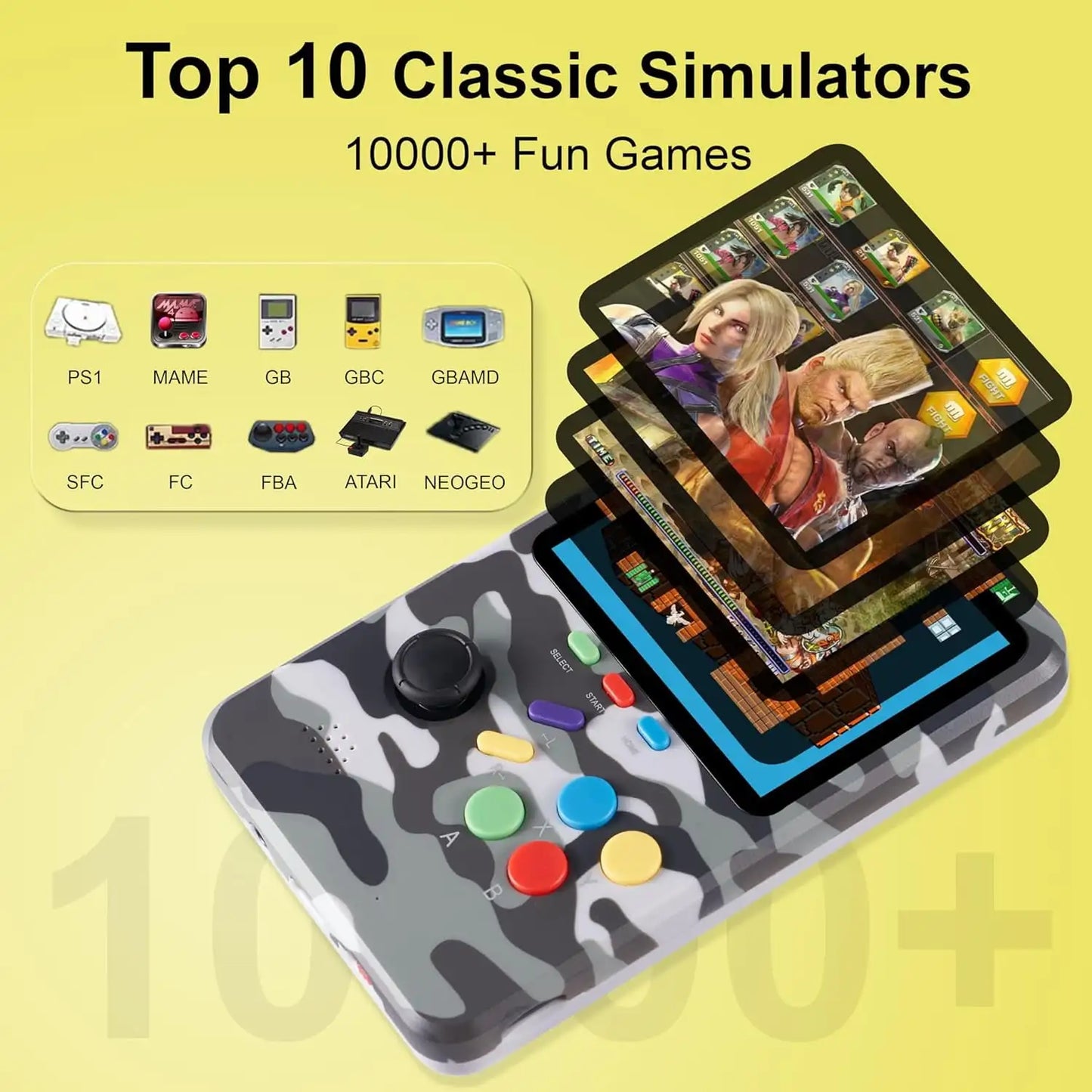 Handheld Game Console, Electronic 3D Gameboy Advance Video Games