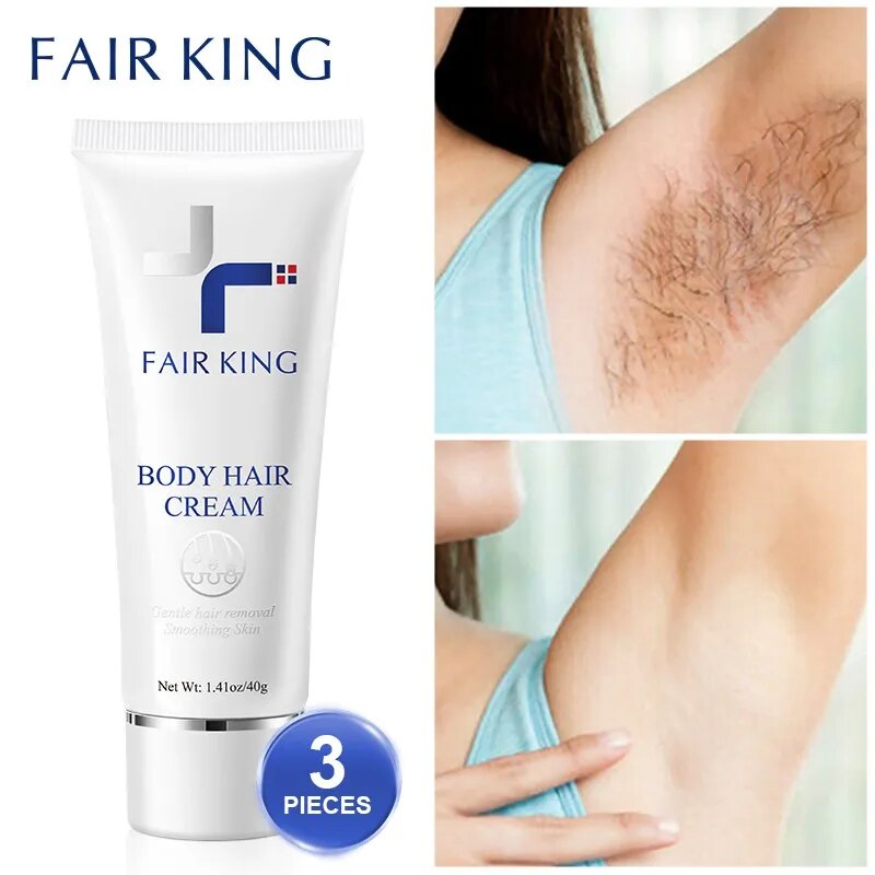 3PCS Strong Painless Hair Removal Cream for Men and Women