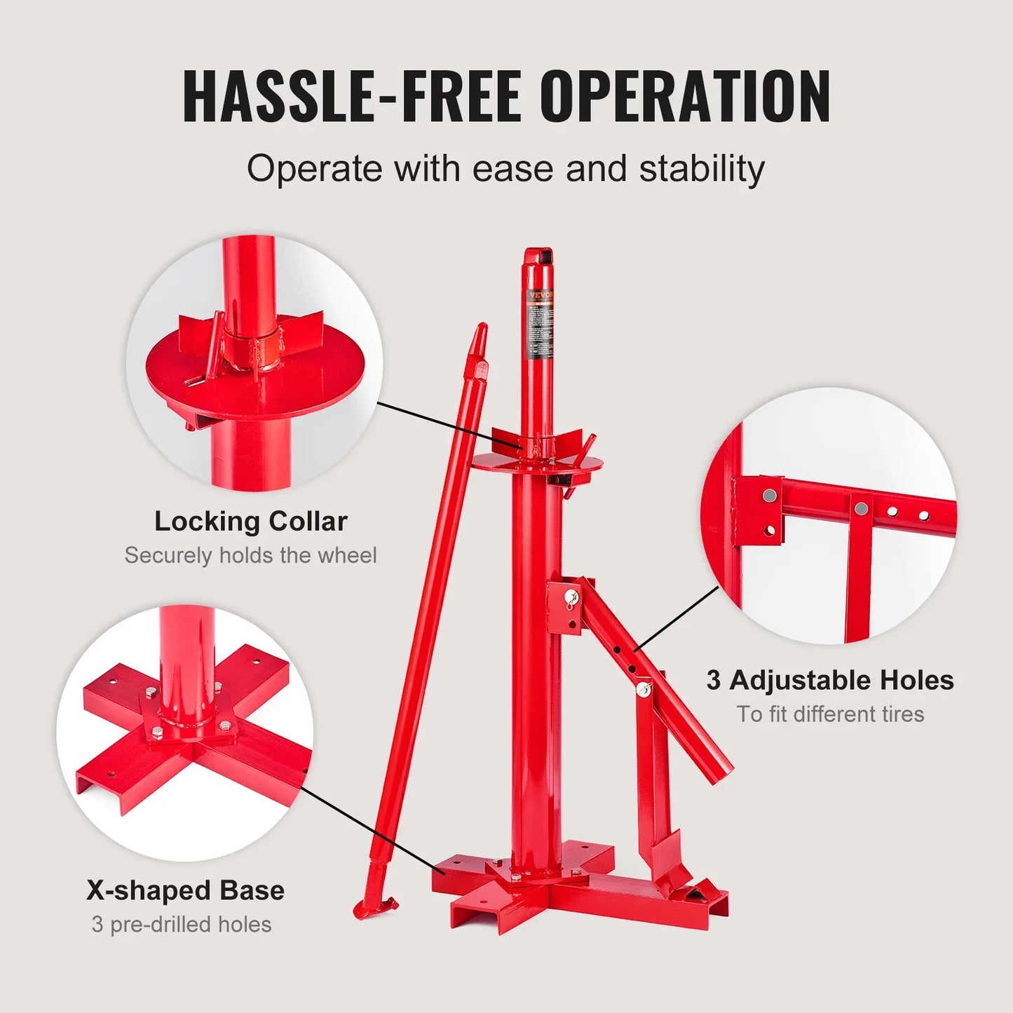 VEVOR Portable Manual Mounting Tire Changer