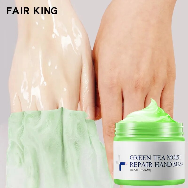 FAIR KING Green Tea Moisturizing Hand Wax Skin Hand Mask