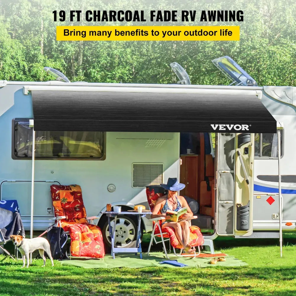 Sun Shade and Waterproof Camper Awning