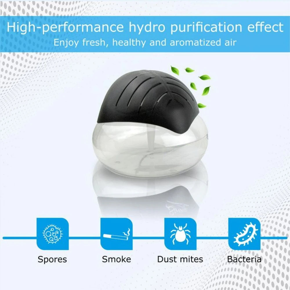 Air Purifier (Black) - Water Filter Air Washer For Home and Office