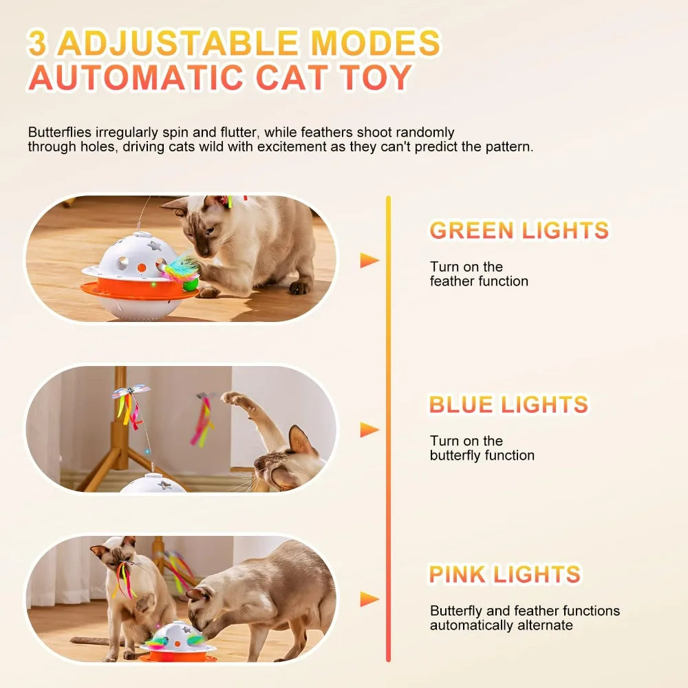 4 in 1 Automatic Interactive Cat Toy