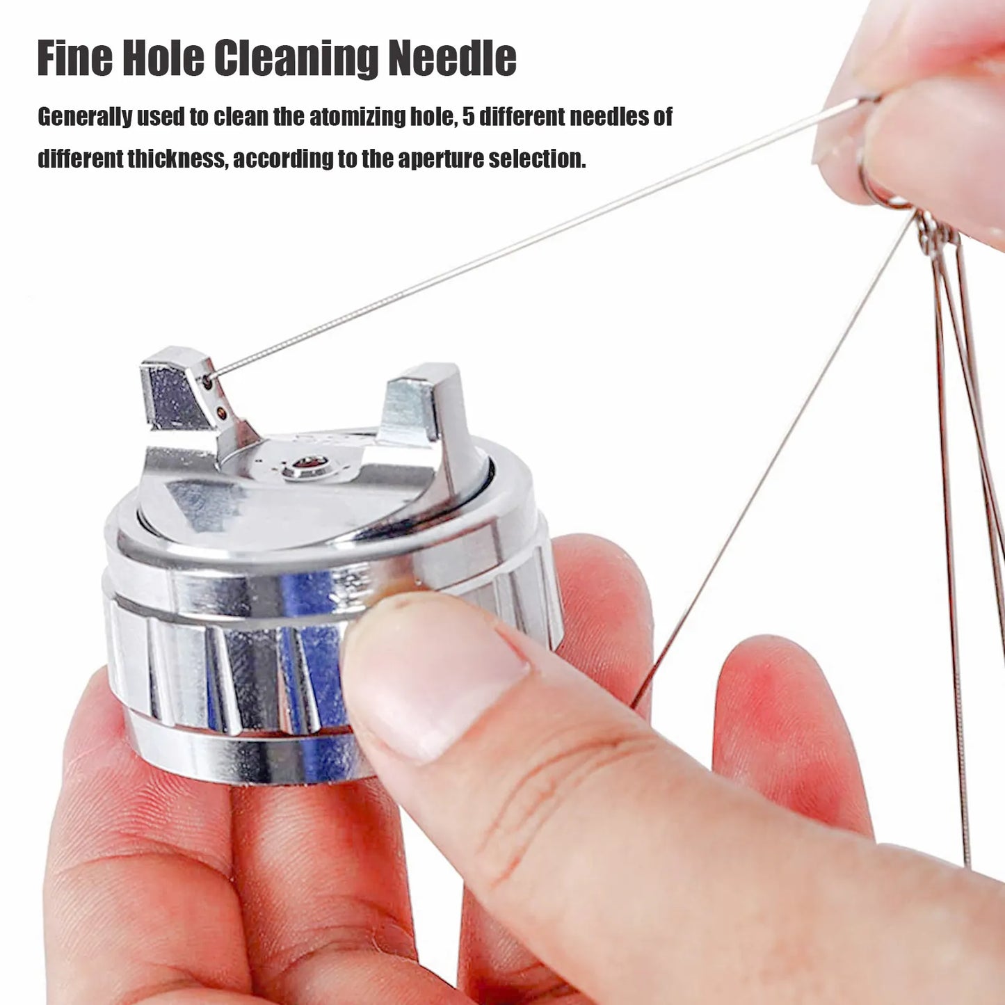 Airbrush Spray Gun Nozzle Cleaning Kit Cleaning Needles Repair Tool