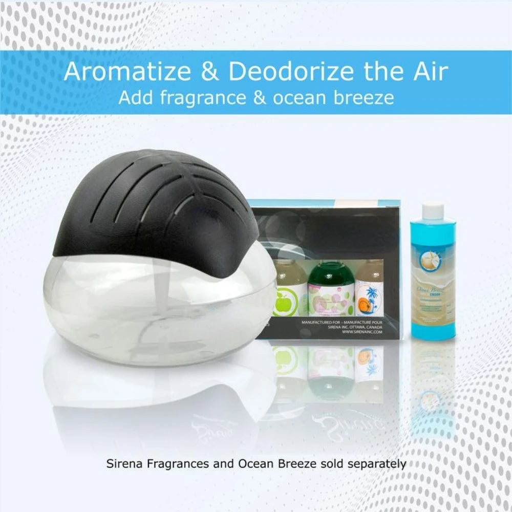 Air Purifier (Black) - Water Filter Air Washer For Home and Office