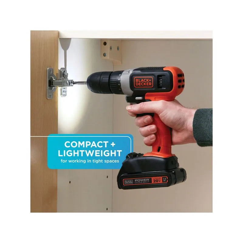 20-Volt MAX Lithium Cordless Drill,Repairing Tool