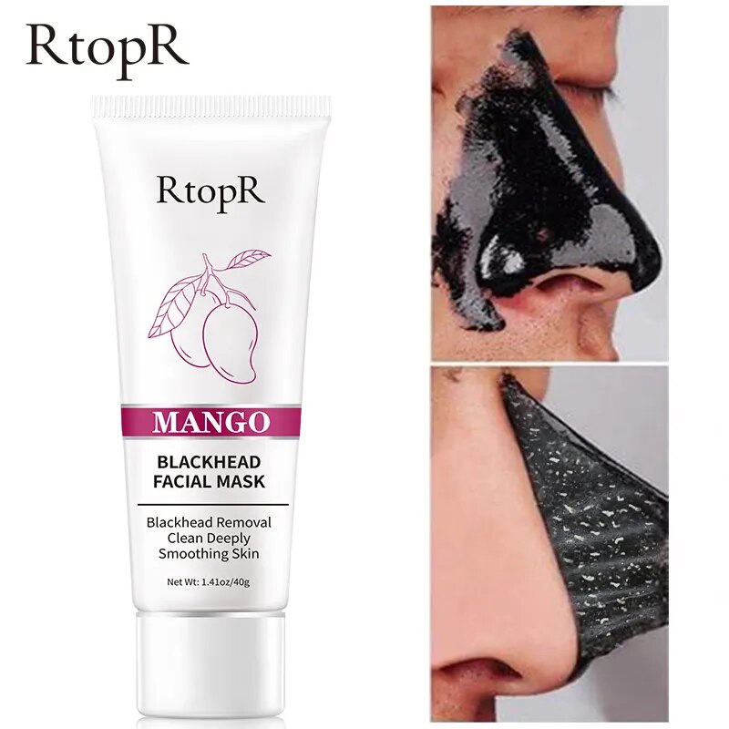 RtopR Mango Blackhead Remover Nose Pack Facial Cleansing treatment