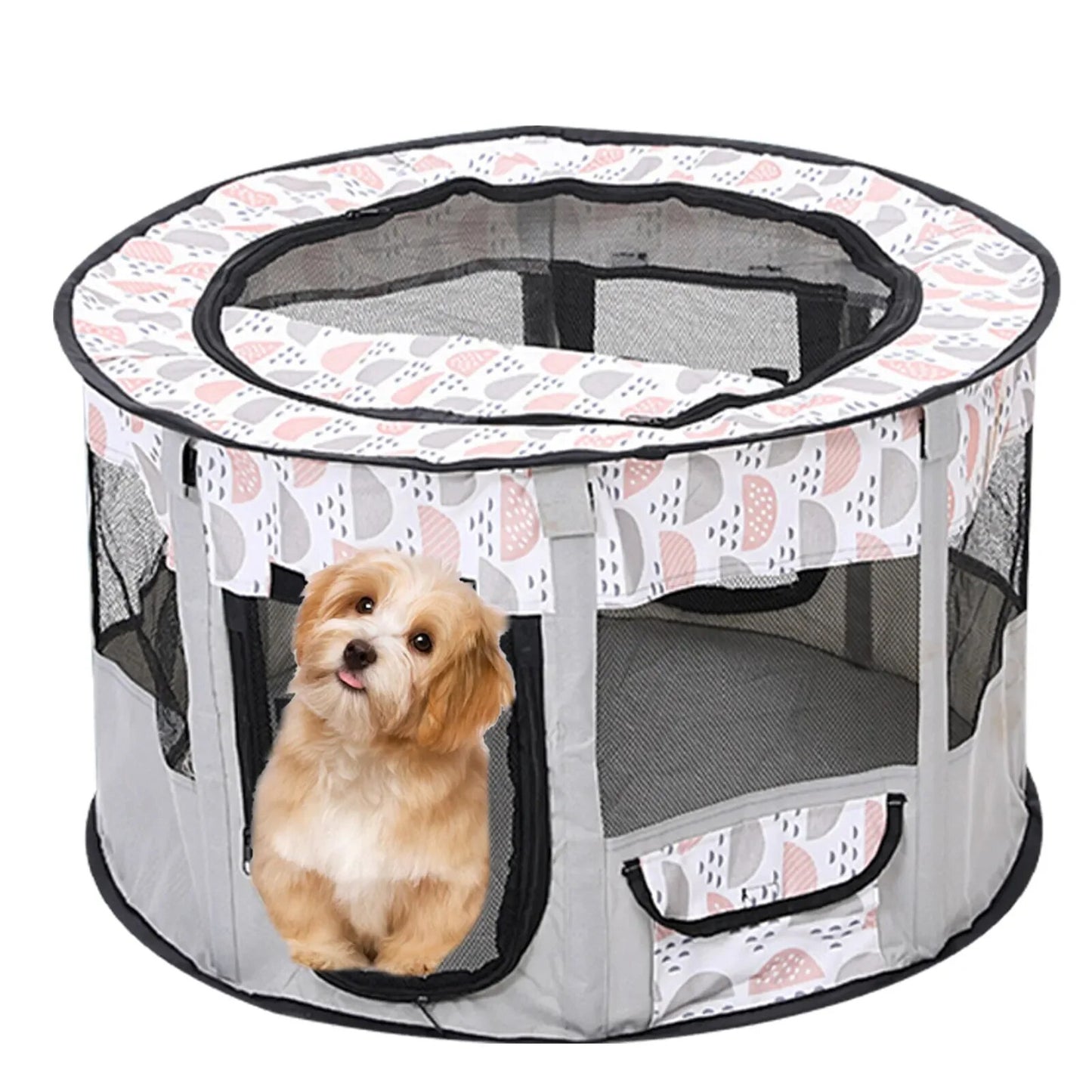 Folding Pet Tent Breathable Pet Playpen