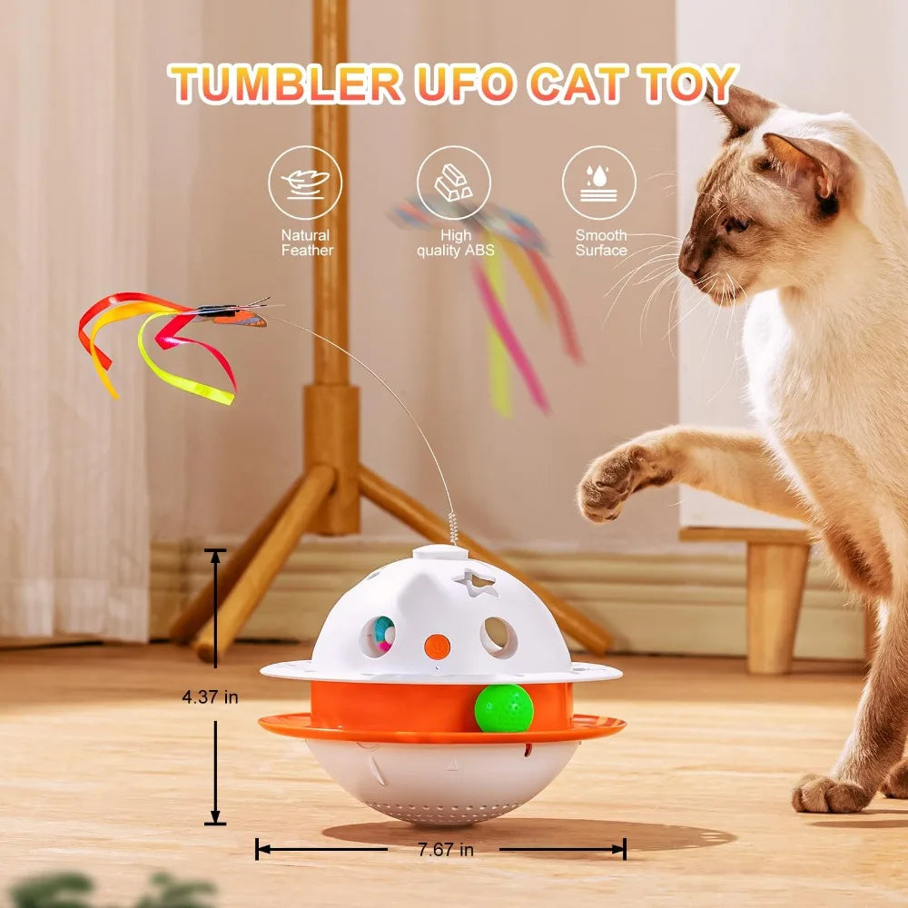 4 in 1 Automatic Interactive Cat Toy