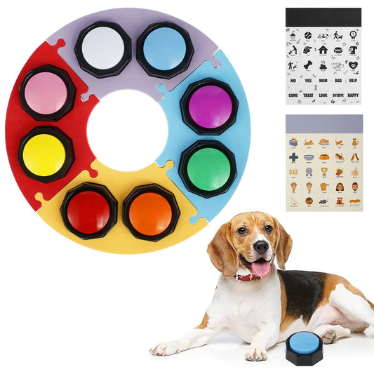 Voice Recording Button Pet Toys Dog Buttons for Communication Training