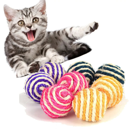 New Colorful, Vibrant, and Durable Braided Cat Toy for Interactive Play